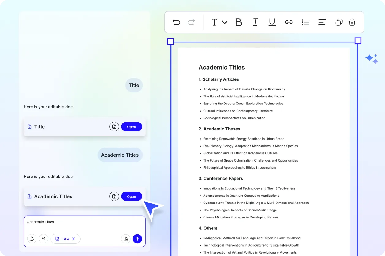 Free AI Title Generator, Smart Business Title Maker Tool