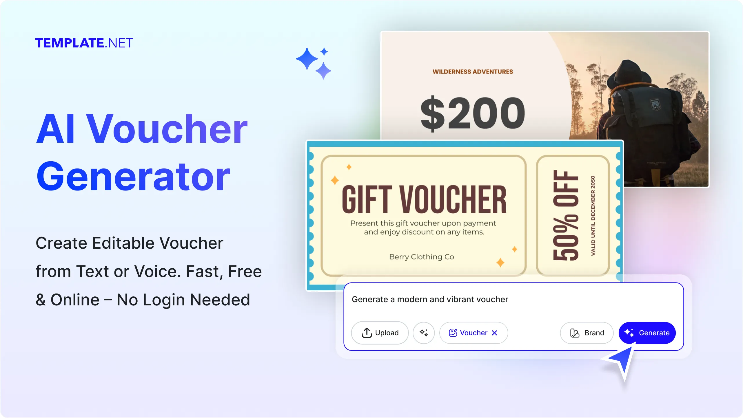 Free AI Voucher Generator, Free Voucher Maker Online