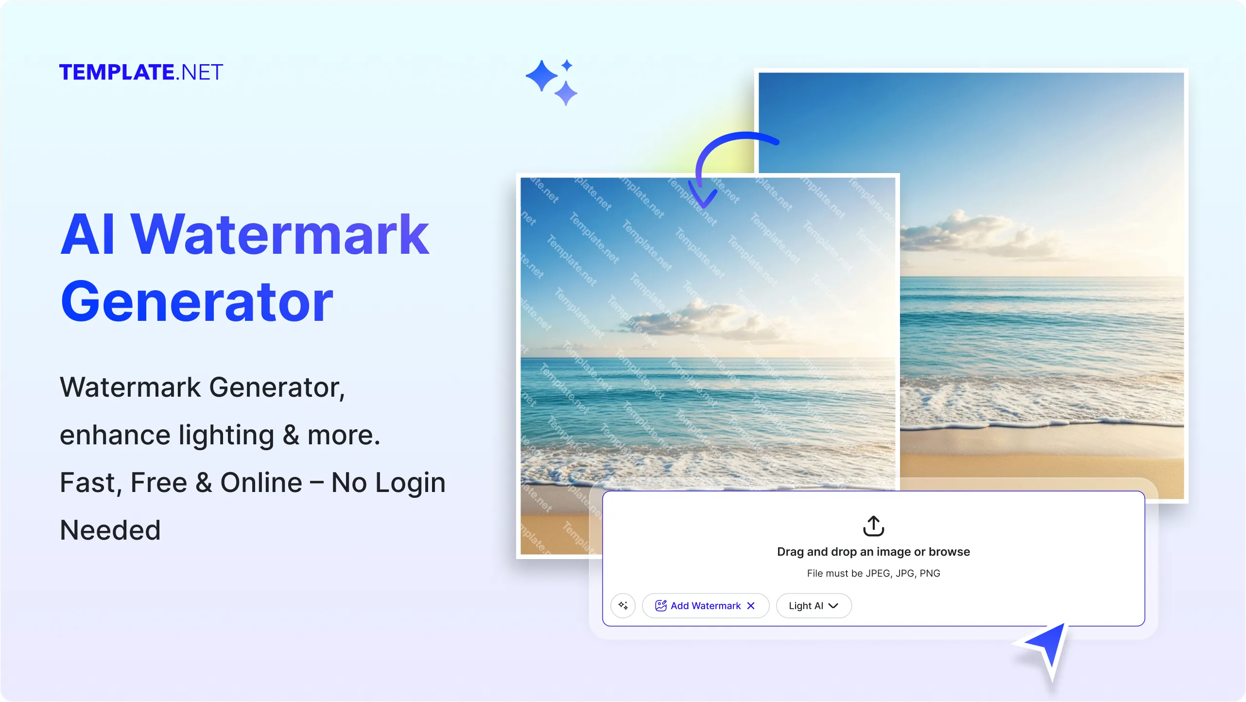Free AI Watermark Generator, Add Watermarks to Images Online