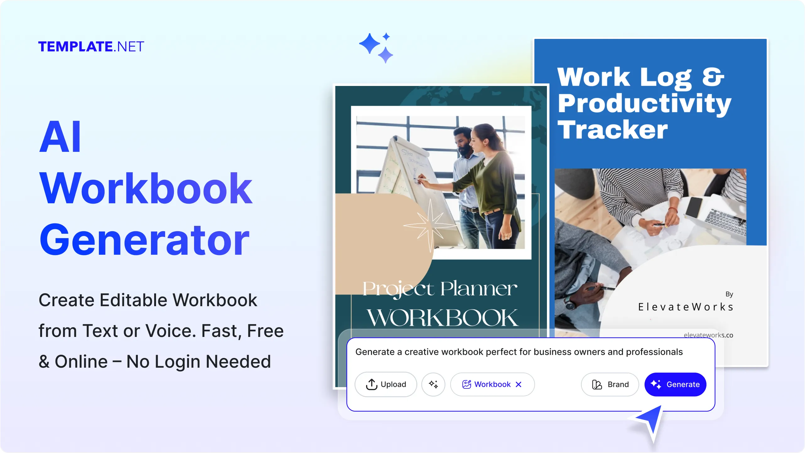 Free AI Workbook Generator, Free Online Workbook Maker