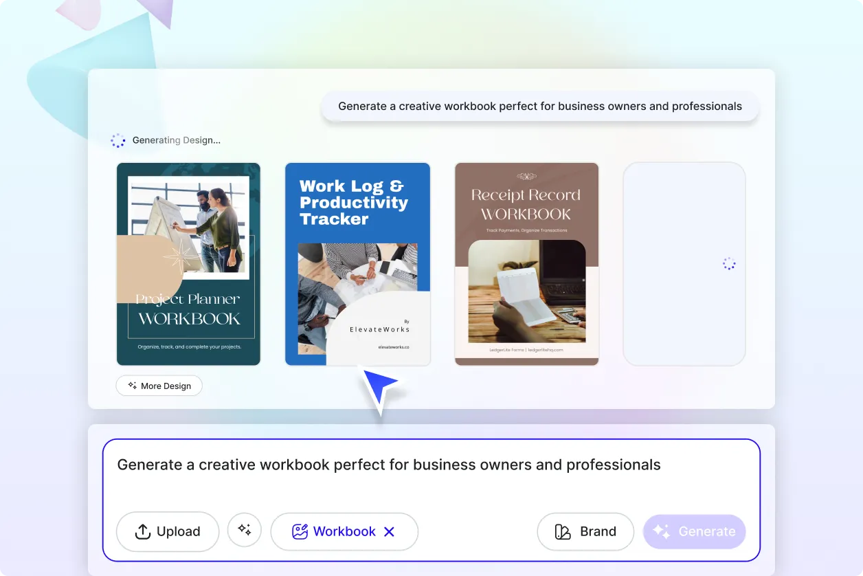 Free AI Workbook Generator, Free Online Workbook Maker