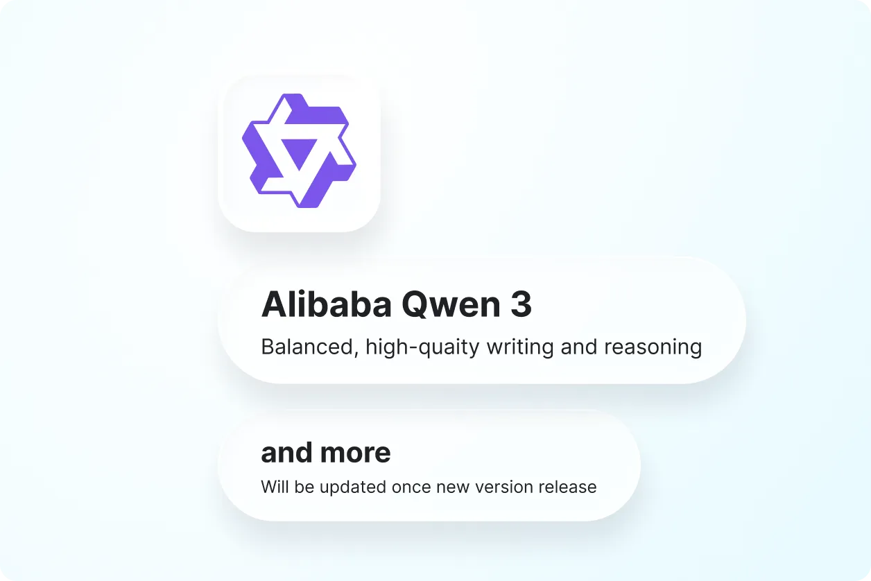 Generate Images with Alibaba Qwen 3 Try for free.