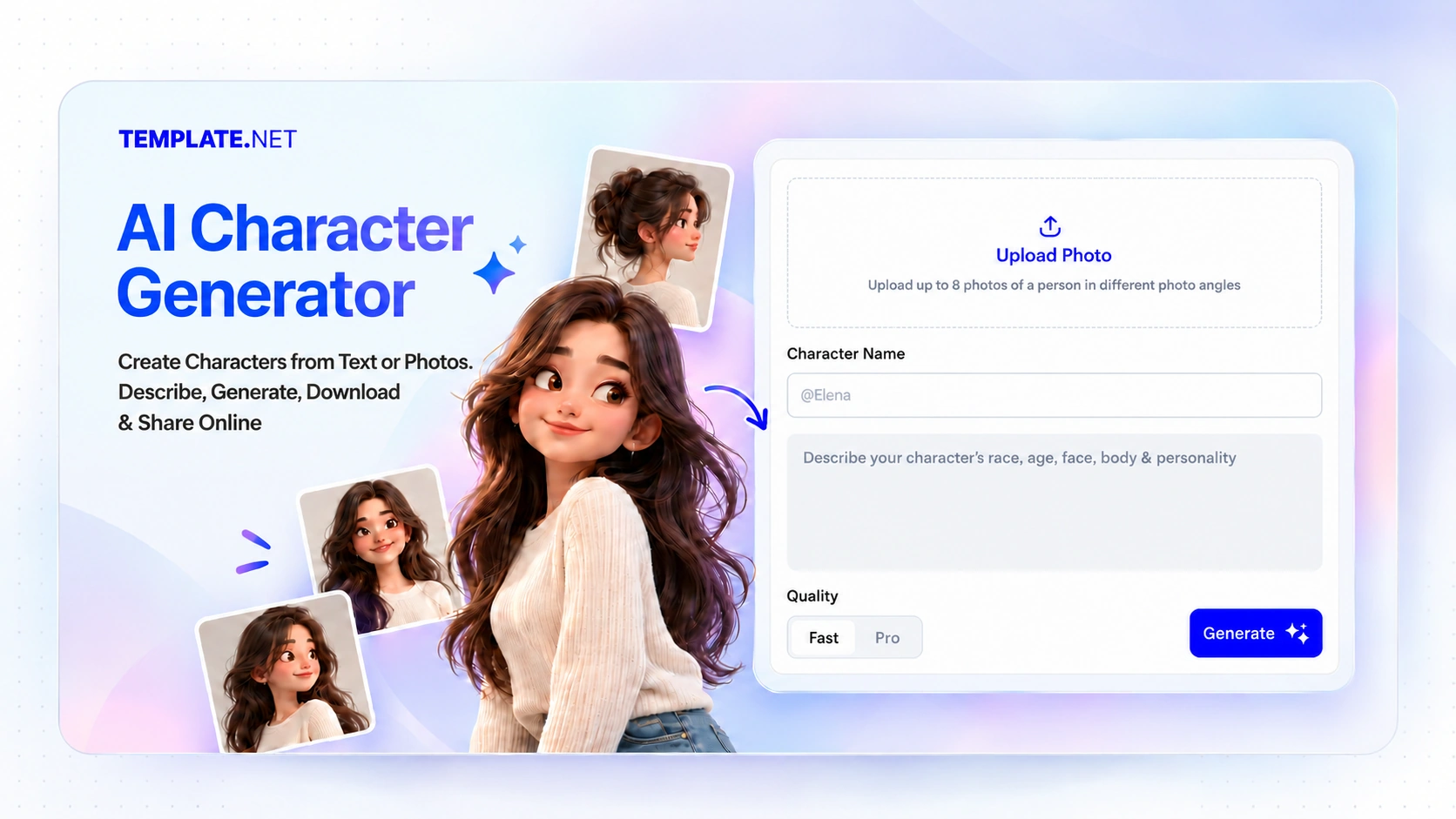 Free AI Character Generator, Free Character Maker [ No Signup ]