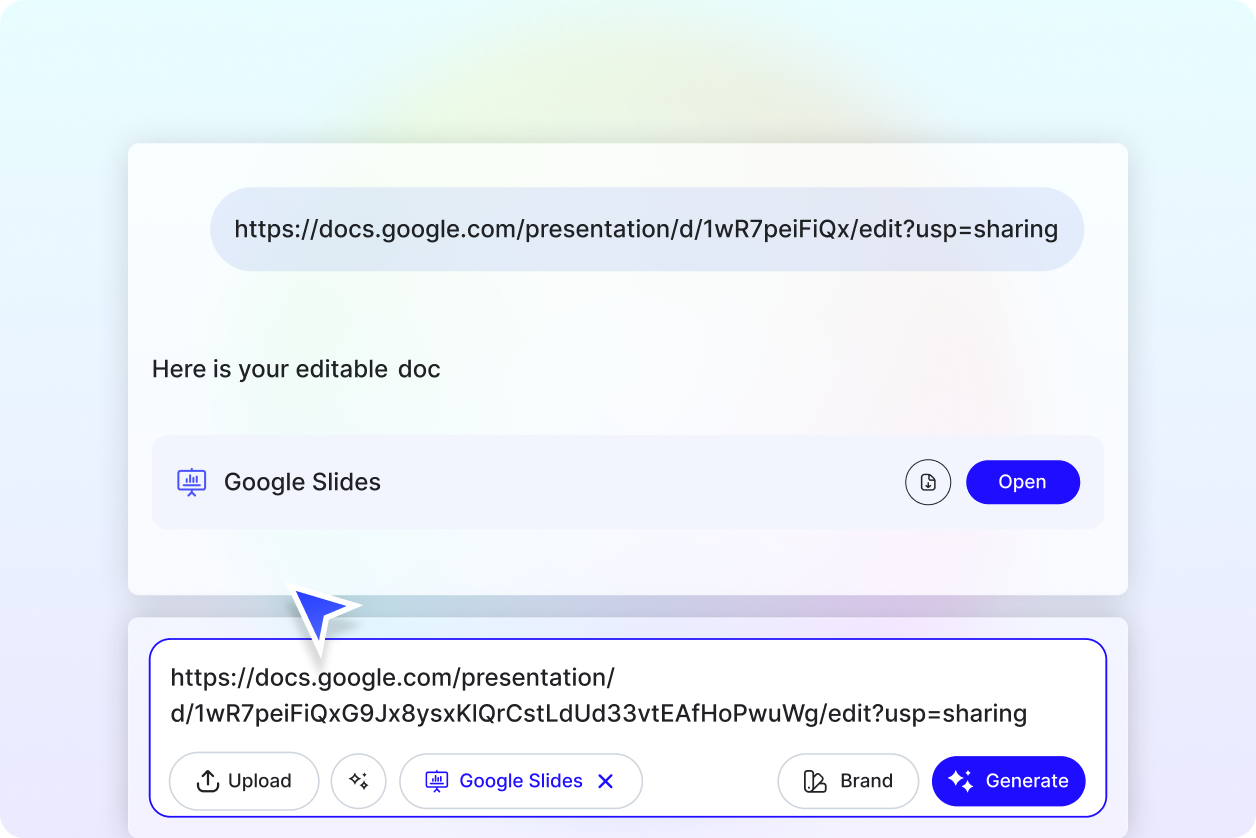 AI Google Slides to PPT Presentation Generator | Convert Google Slides to Editable PowerPoint Online