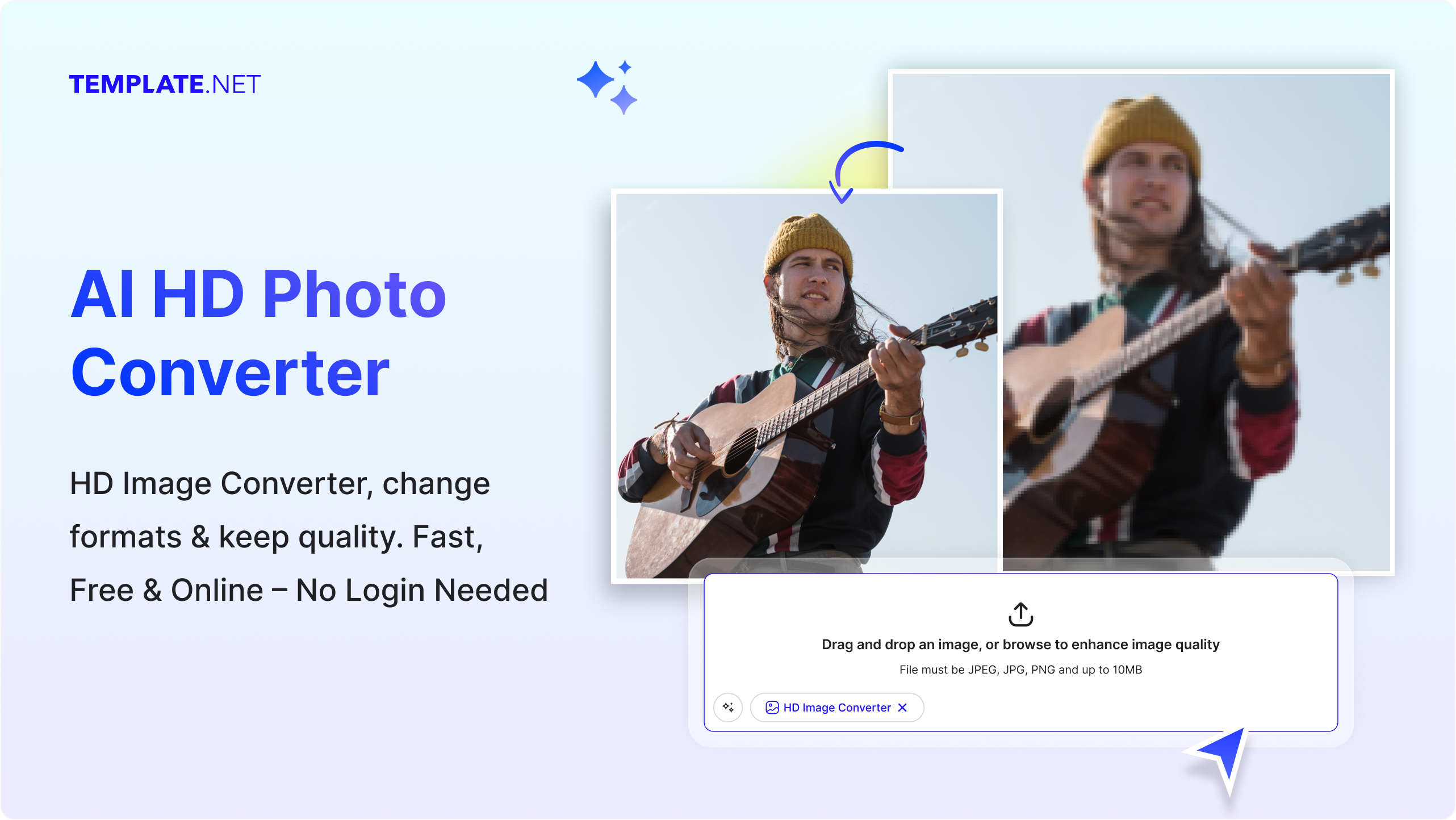 Free AI HD Photo Converter, Convert Images to HD Online