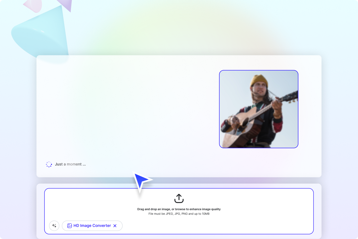 Free AI HD Photo Converter, Convert Images to HD Online