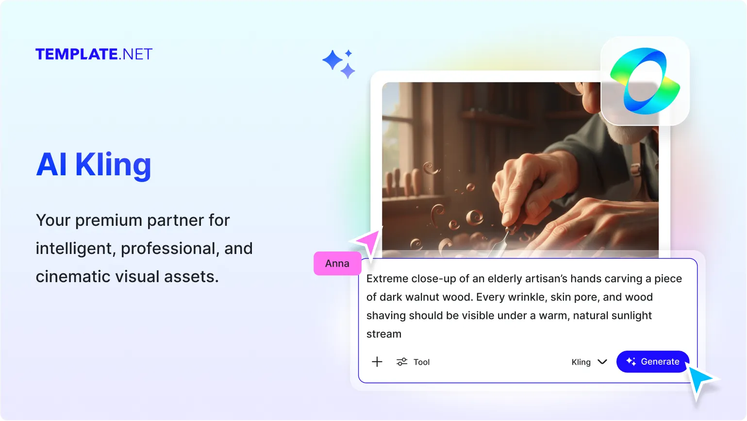 Generate Images with Kling 2.1 Try for free.