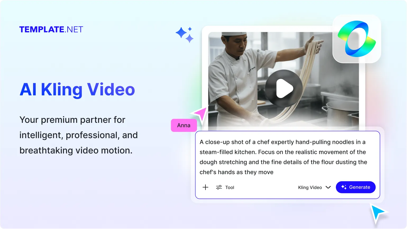 Generate Videos with Kling 3, 1.6 720p, 2.5 1080p, 2.1 Image Try for free.