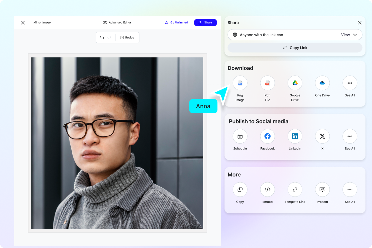 Free AI Mirror Image, Free Flip Images Online