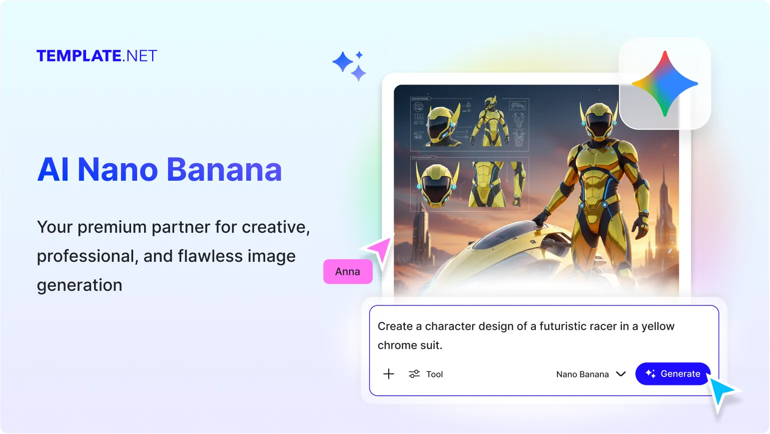 Generate Images with Nano Banana, Nano Banana 3 Pro, Nano Banana 1k, 2k, 4k. Try for free.
