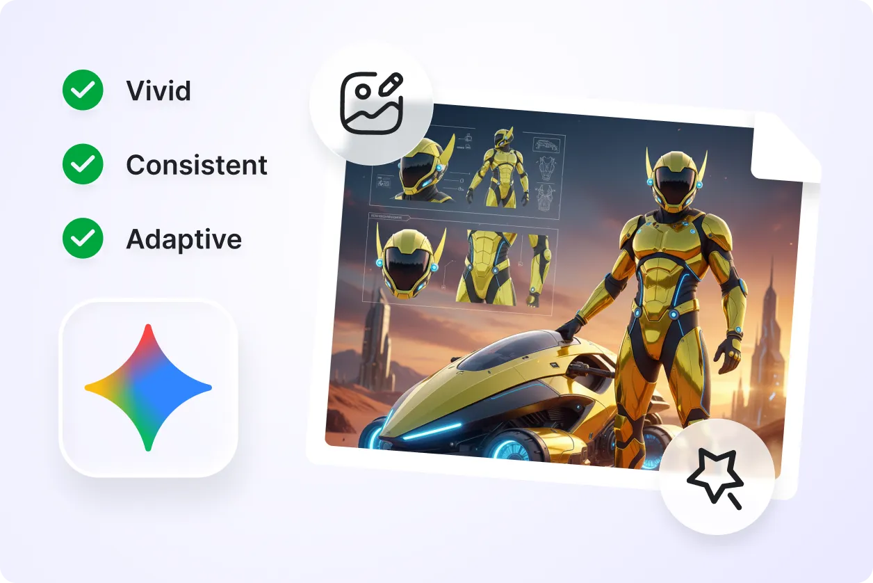 Generate Images with Nano Banana, Nano Banana 3 Pro, Nano Banana 1k, 2k, 4k. Try for free.