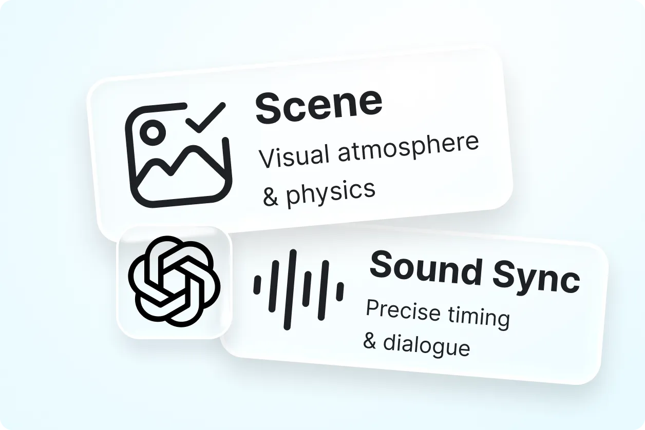 Generate Videos with OpenAI Sora 2 Try for free.