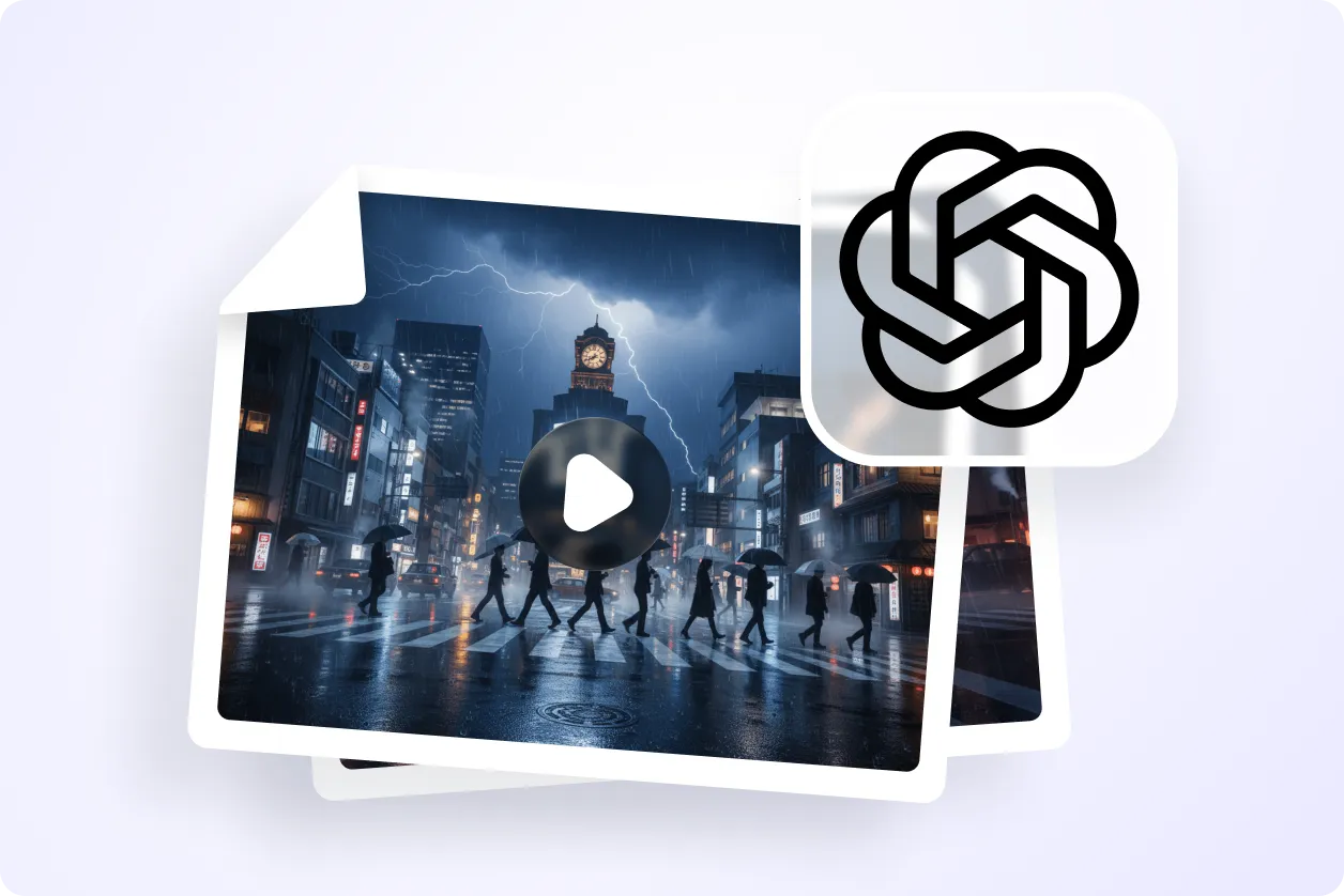 Generate Videos with OpenAI Sora 2 Try for free.