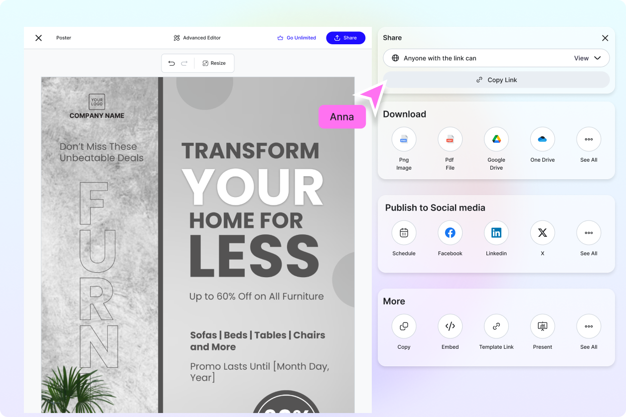 Free AI Poster Generator, Free Poster Maker Online