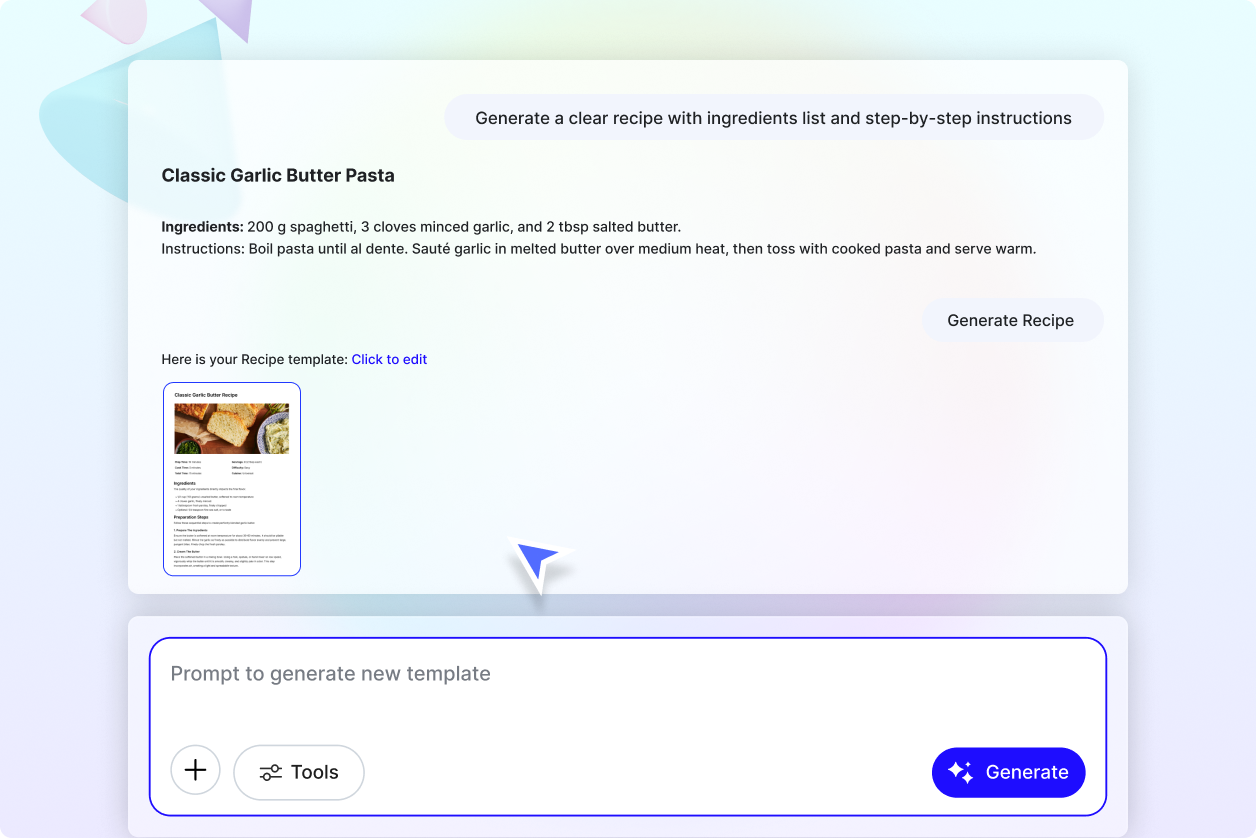 Free AI Recipe Generator Online, AI Recipe Maker [ No Signup ]