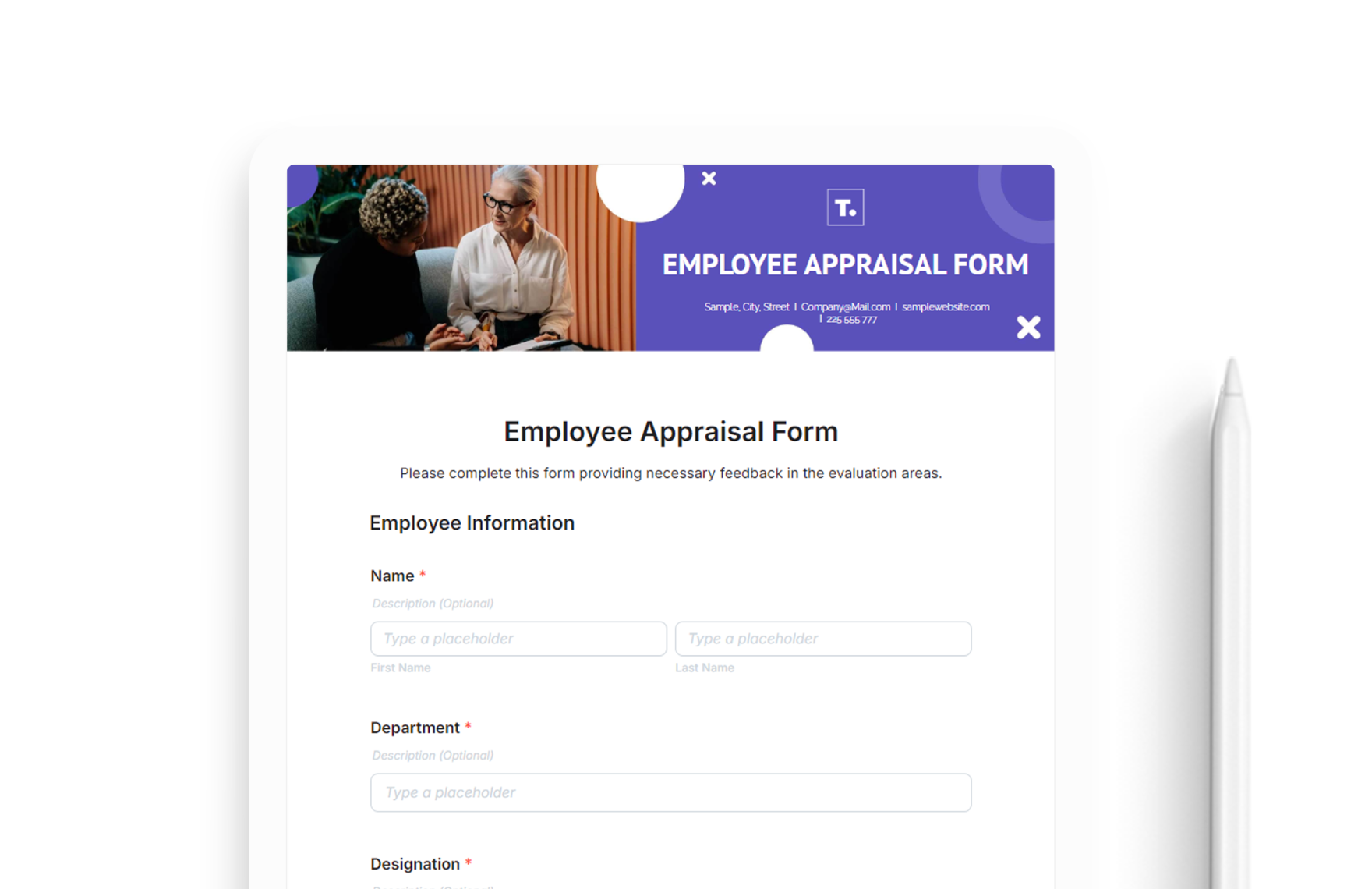 Employee Appraisal Forms 