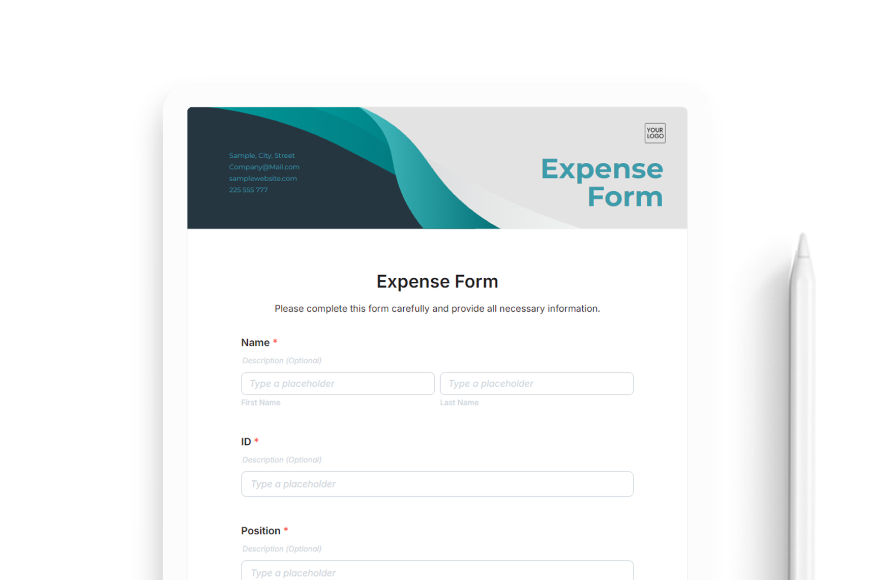 Expense Forms