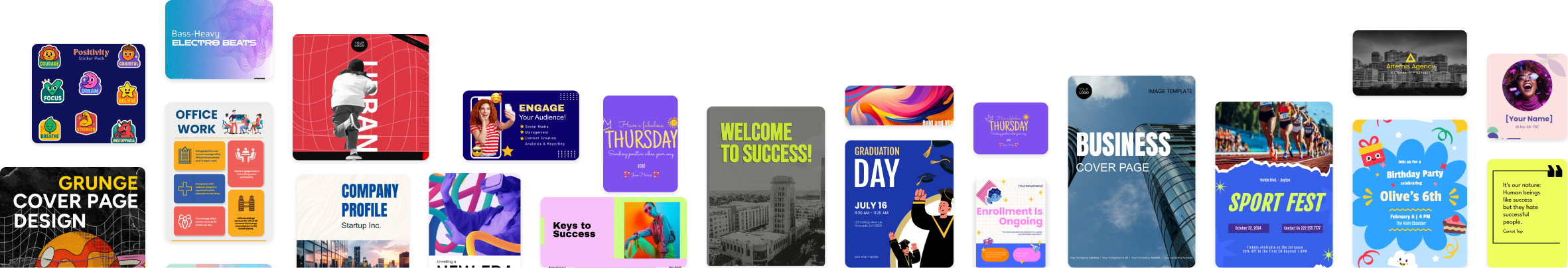 template.net bottom banner