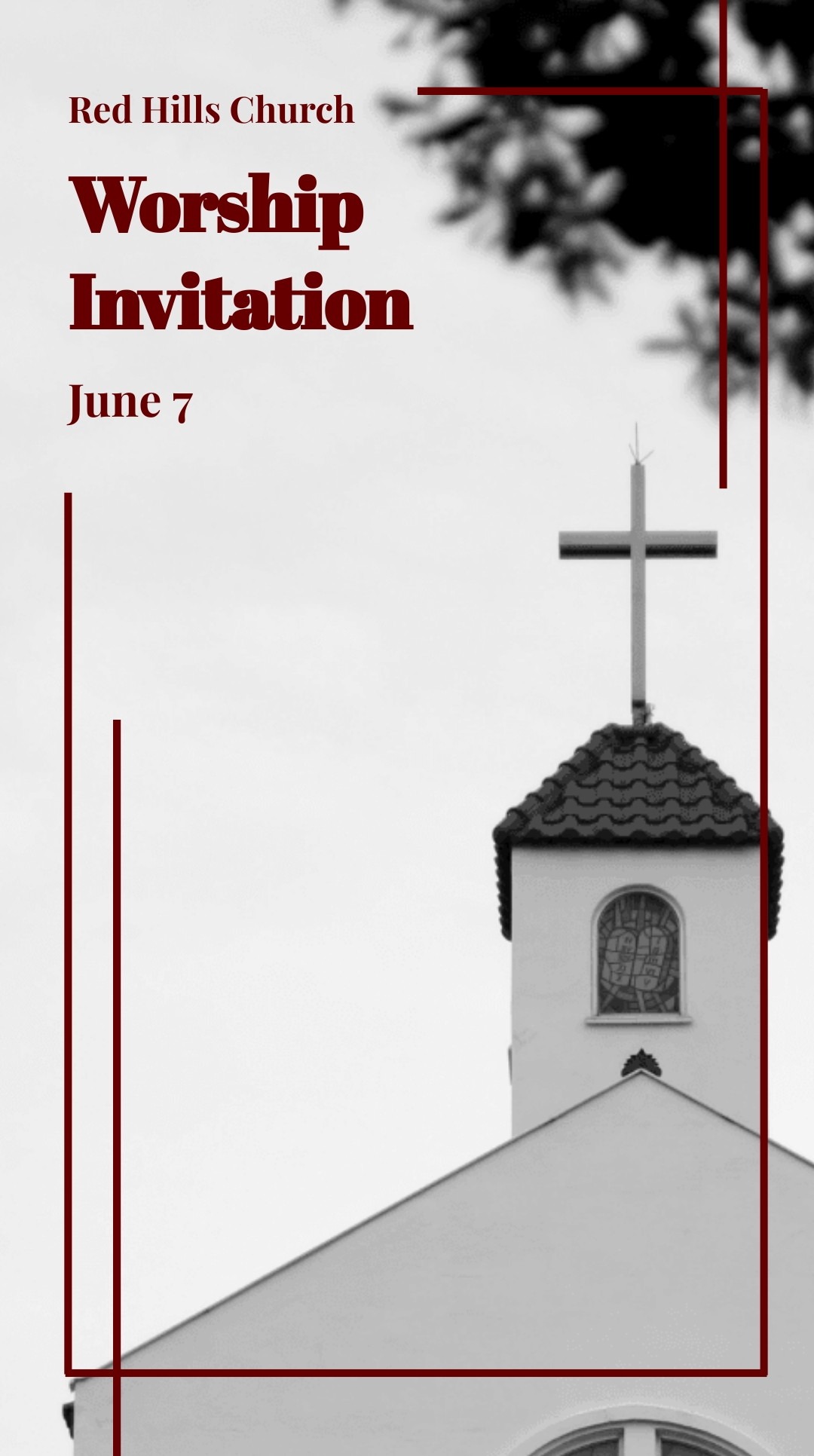 FREE Church Invitation Template - Download in Word, Google Docs, PDF, Illustrator, Photoshop ...