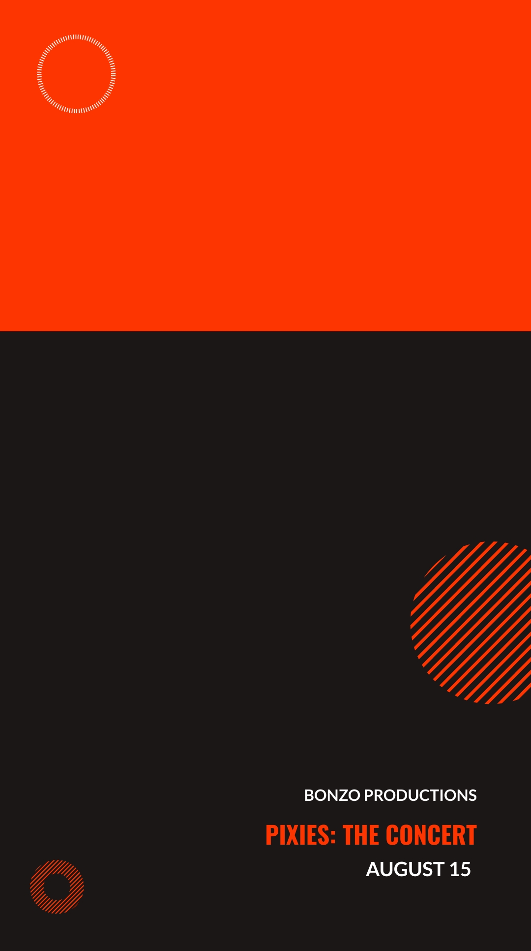 FREE Concert Announcement Template Download in JPG, PNG