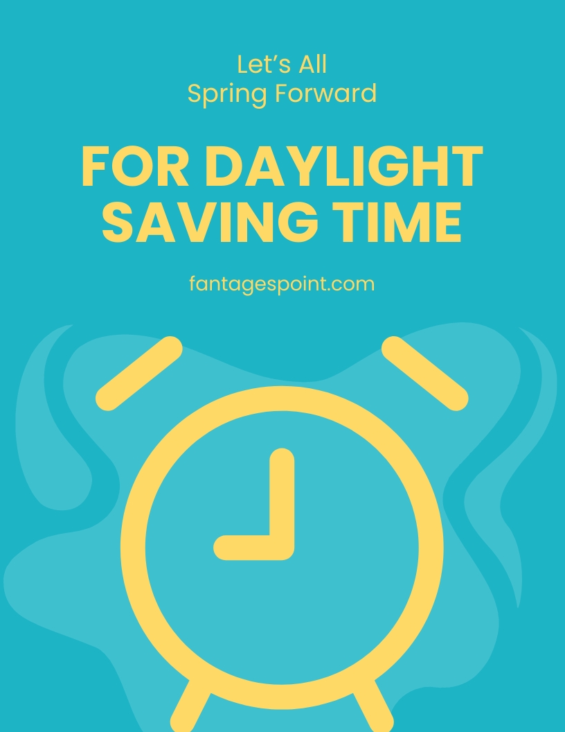 FREE Daylight Saving Word Template Download