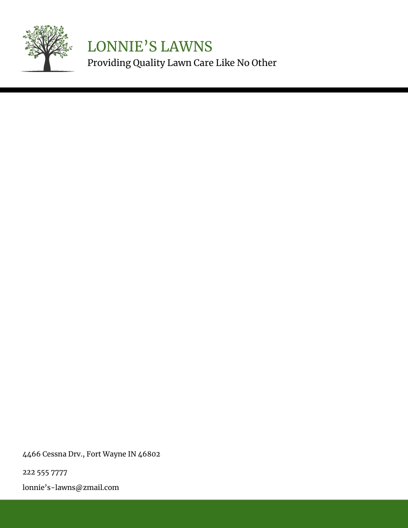 Child Care Letterhead Template Download in Word, Google Docs