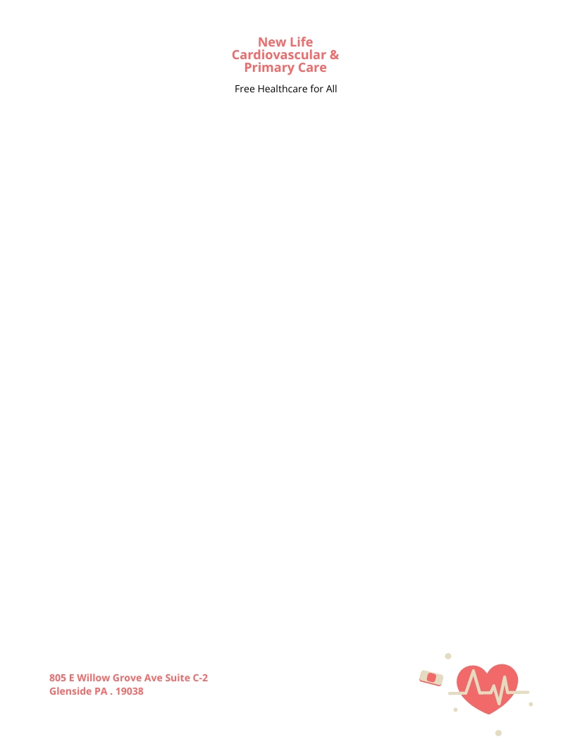 FREE Health Letterhead Template - Download in Word, Google Docs