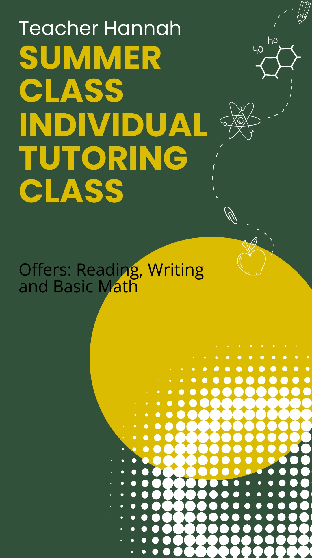 FREE Home Tutoring Template - Download In JPG, PNG | Template.net