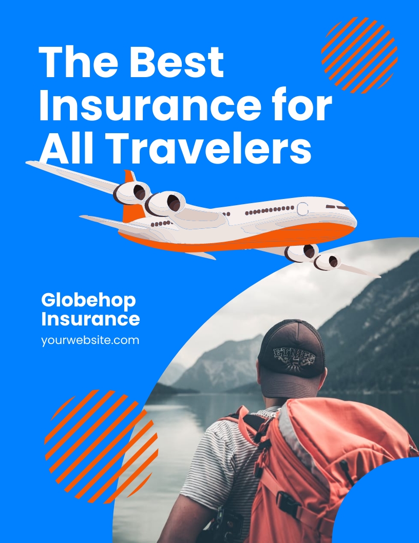 travel insurance flyer
