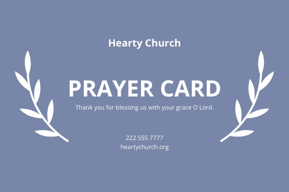 Prayer Card Template - Download in Word, Google Docs, Illustrator, PSD ...