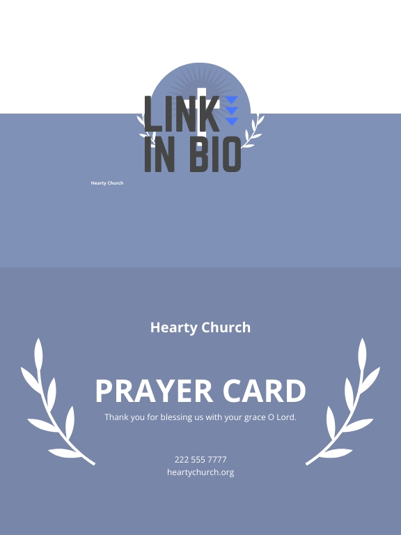 FREE Prayer Card Template - Download in Word, Google Docs, Illustrator ...