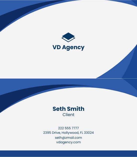 FREE Contact Card Template Download in Word Google Docs Illustrator