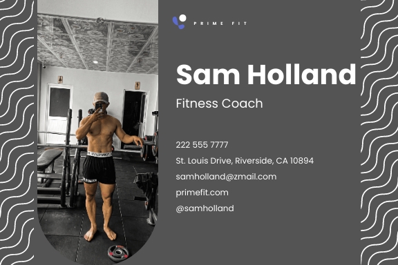 Gym Trainer ID Card Template - Download in Word, Illustrator, PSD ...