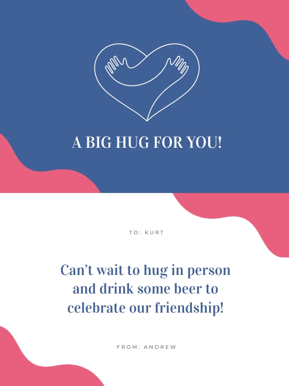 Pocket Hug Card Template - Download in Word, Google Docs, Illustrator ...