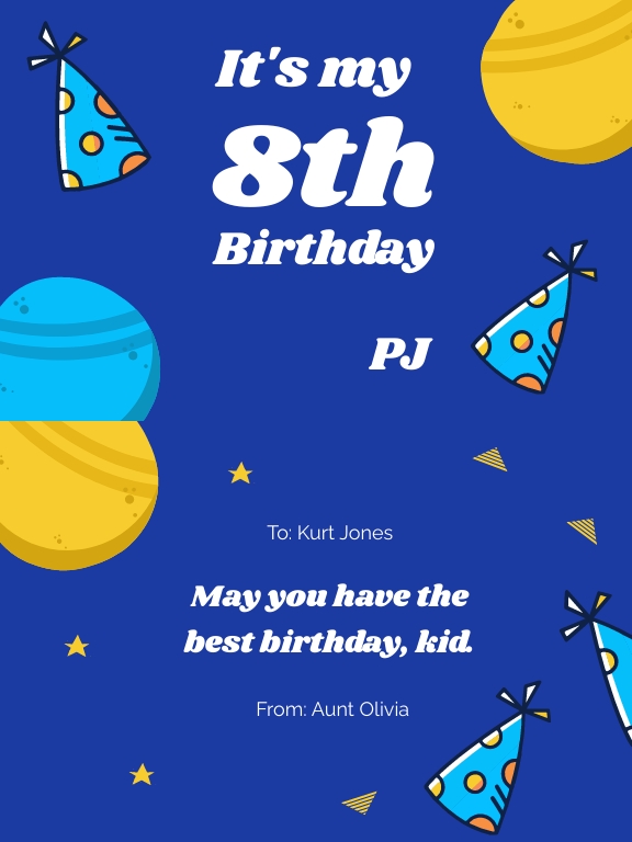 Free Happy Birthday Card Template For Kid - Download in Word, Google Docs, Illustrator, PSD