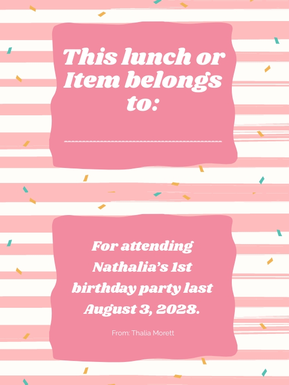 FREE 1st Birthday Card Template Download in Word, Google Docs, PDF