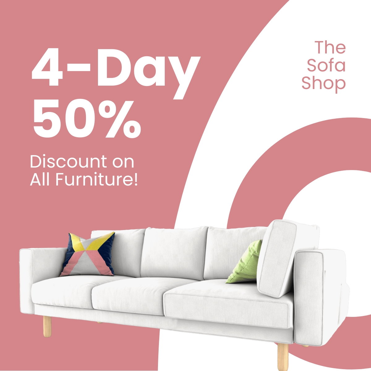 FREE Furniture Promotion Template Download in JPG, PNG