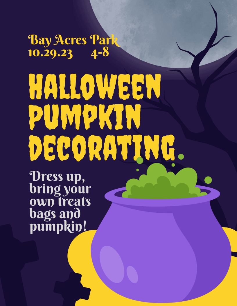 Free Halloween Flyer Template Download in Word, Google Docs
