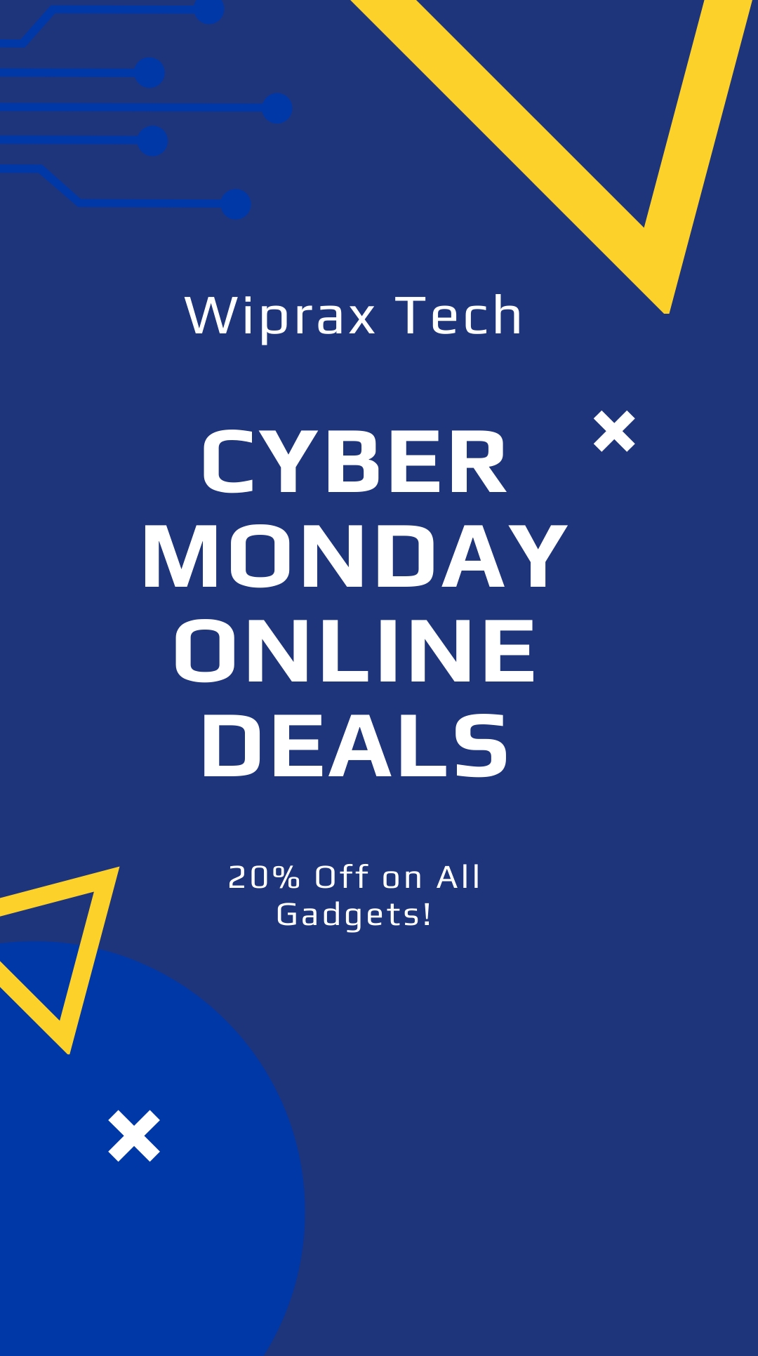FREE Cyber Monday Whatsapp Template Download in