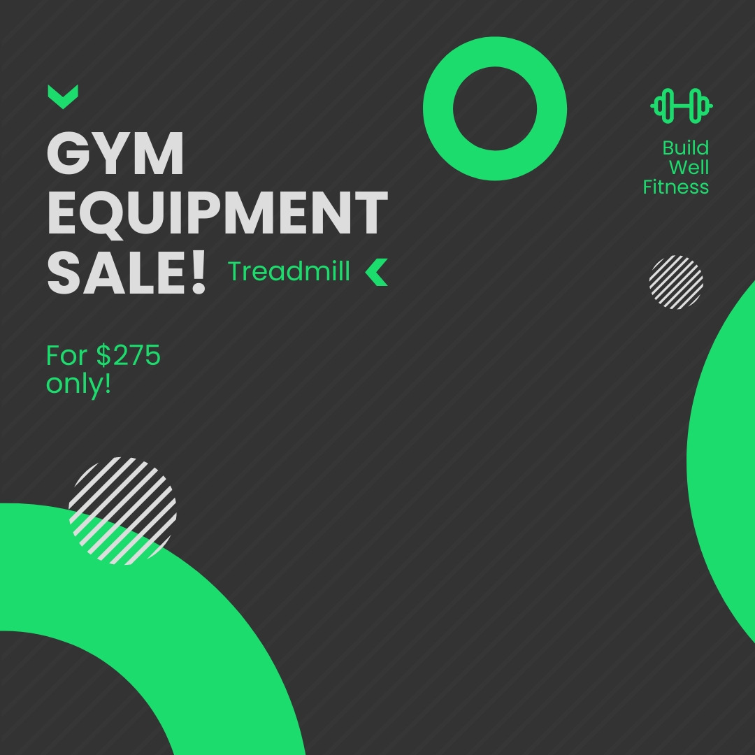FREE Equipment Post Template Download in JPG, PNG