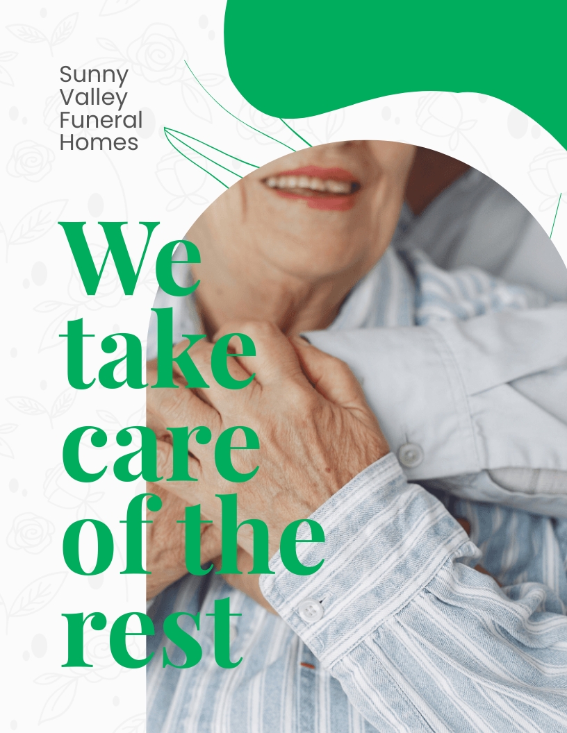 Simple Funeral Flyer Template Download in Word, Google Docs