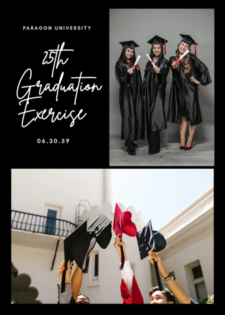 Graduation Photo Booth Template