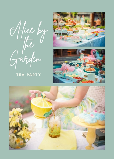 Floral Photo Booth Template