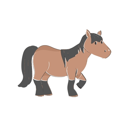 Pony Horse Clipart