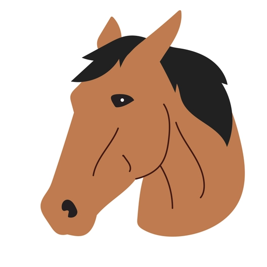 Horse Face Clipart