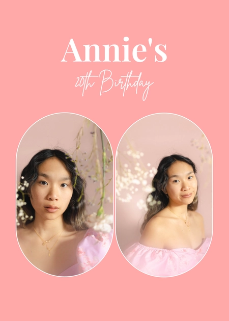 Pink Photo Booth Template