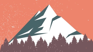 Vintage Winter Background