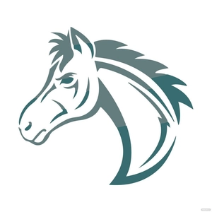 Tribal Horse clipart