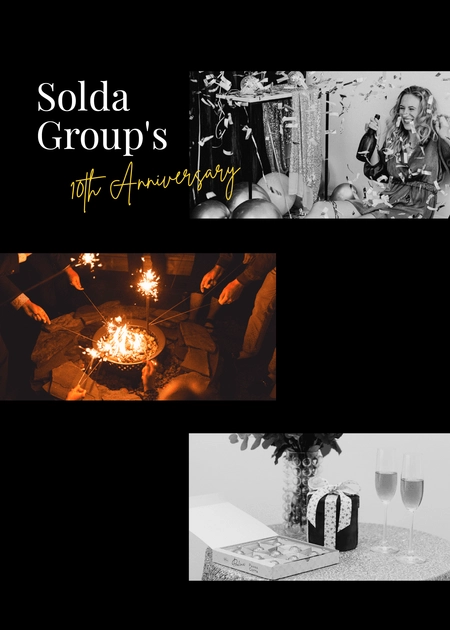 Anniversary Photo Booth Template