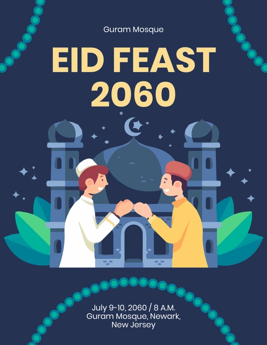 Eid Feast Flyer Template